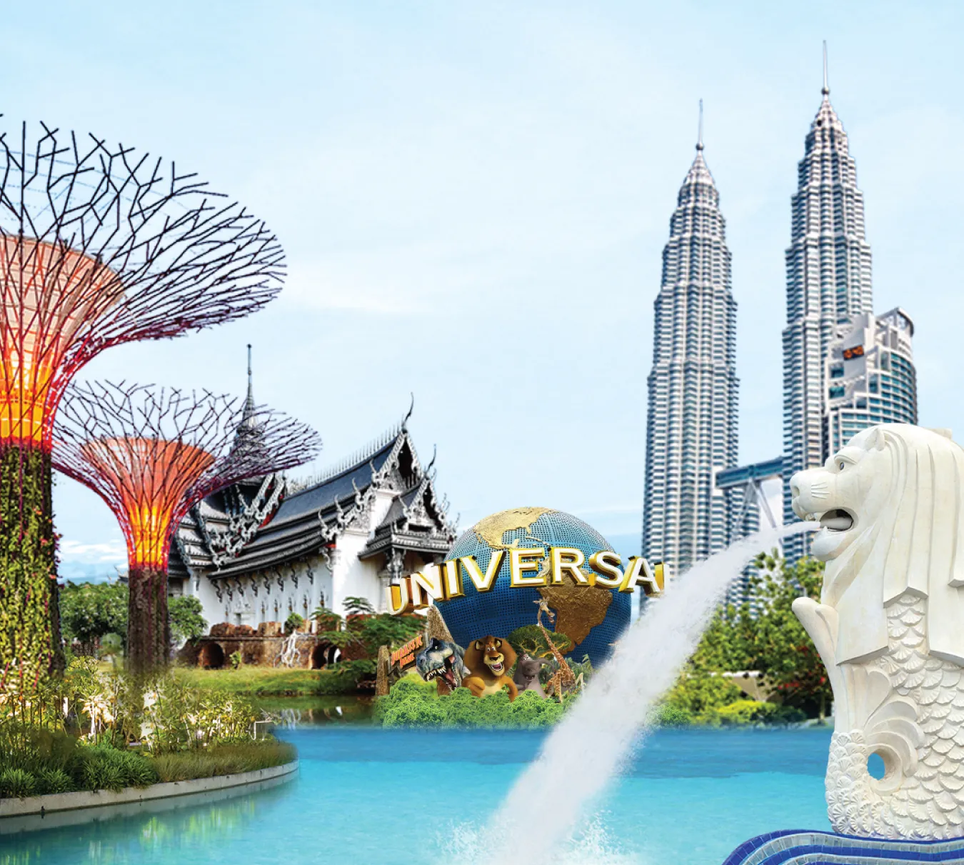 SINGAPORE THAILAND MALAYSIA