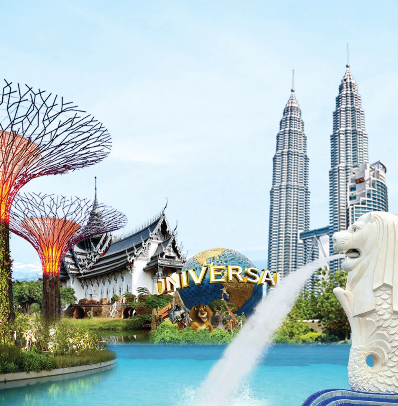 SINGAPORE THAILAND MALAYSIA